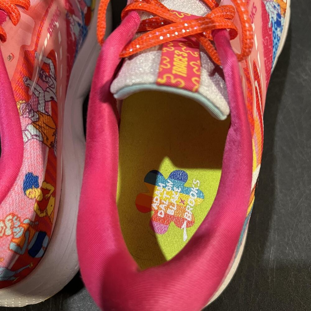 Brooks x Adam Dalton Blake Trace 3 Shoes Mens 9.5 Pride Running Sneaker Athletic - Picture 9 of 10